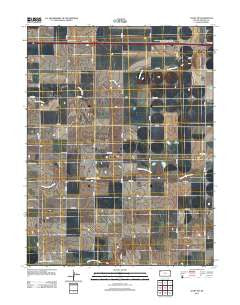Colby SW Kansas Historical topographic map, 1:24000 scale, 7.5 X 7.5 Minute, Year 2012