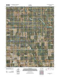 Coldwater NE Kansas Historical topographic map, 1:24000 scale, 7.5 X 7.5 Minute, Year 2012