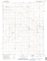 Colony Township West Kansas Historical topographic map, 1:24000 scale, 7.5 X 7.5 Minute, Year 1969
