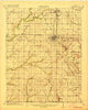 Columbus Kansas Historical topographic map, 1:62500 scale, 15 X 15 Minute, Year 1918