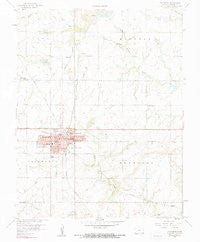 Columbus Kansas Historical topographic map, 1:24000 scale, 7.5 X 7.5 Minute, Year 1958