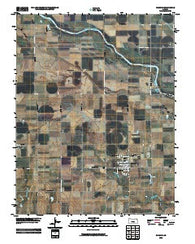 Colwich Kansas Historical topographic map, 1:24000 scale, 7.5 X 7.5 Minute, Year 2009