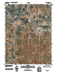 Concordia Kansas Historical topographic map, 1:24000 scale, 7.5 X 7.5 Minute, Year 2009