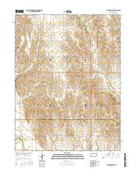 Concordia NW Kansas Current topographic map, 1:24000 scale, 7.5 X 7.5 Minute, Year 2015