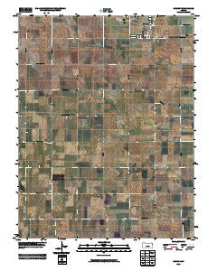 Conway Kansas Historical topographic map, 1:24000 scale, 7.5 X 7.5 Minute, Year 2009