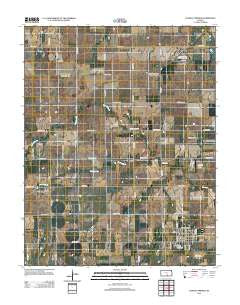 Conway Springs Kansas Historical topographic map, 1:24000 scale, 7.5 X 7.5 Minute, Year 2012