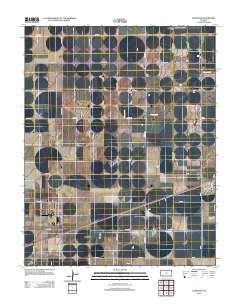 Copeland Kansas Historical topographic map, 1:24000 scale, 7.5 X 7.5 Minute, Year 2012