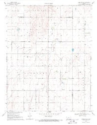 Copeland NW Kansas Historical topographic map, 1:24000 scale, 7.5 X 7.5 Minute, Year 1969
