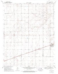 Copeland Kansas Historical topographic map, 1:24000 scale, 7.5 X 7.5 Minute, Year 1969