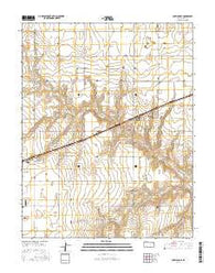 Copeland SE Kansas Current topographic map, 1:24000 scale, 7.5 X 7.5 Minute, Year 2016