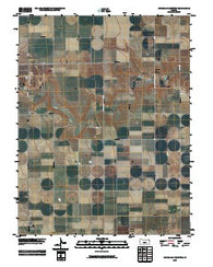 Coronado Cemetery Kansas Historical topographic map, 1:24000 scale, 7.5 X 7.5 Minute, Year 2010