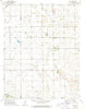 Corwin Kansas Historical topographic map, 1:24000 scale, 7.5 X 7.5 Minute, Year 1972