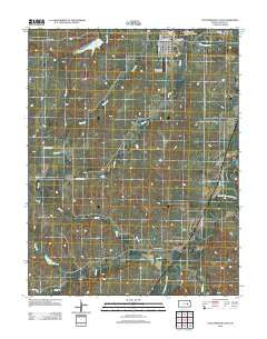 Cottonwood Falls Kansas Historical topographic map, 1:24000 scale, 7.5 X 7.5 Minute, Year 2012