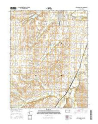Cottonwood Falls Kansas Current topographic map, 1:24000 scale, 7.5 X 7.5 Minute, Year 2015