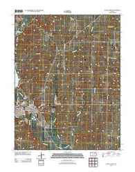 Council Grove Kansas Historical topographic map, 1:24000 scale, 7.5 X 7.5 Minute, Year 2012