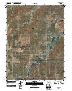 Covert Kansas Historical topographic map, 1:24000 scale, 7.5 X 7.5 Minute, Year 2009