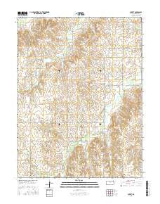 Covert Kansas Current topographic map, 1:24000 scale, 7.5 X 7.5 Minute, Year 2015
