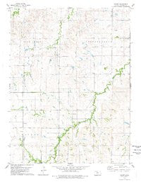 Covert Kansas Historical topographic map, 1:24000 scale, 7.5 X 7.5 Minute, Year 1978