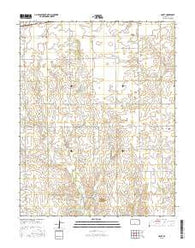 Croft Kansas Current topographic map, 1:24000 scale, 7.5 X 7.5 Minute, Year 2015