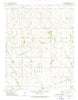 Crystal Springs Kansas Historical topographic map, 1:24000 scale, 7.5 X 7.5 Minute, Year 1973