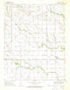 Danville Kansas Historical topographic map, 1:24000 scale, 7.5 X 7.5 Minute, Year 1971