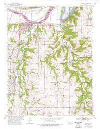 De Soto Kansas Historical topographic map, 1:24000 scale, 7.5 X 7.5 Minute, Year 1951