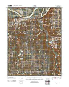 De Soto Kansas Historical topographic map, 1:24000 scale, 7.5 X 7.5 Minute, Year 2012