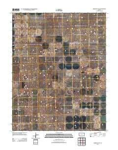 Deerfield SE Kansas Historical topographic map, 1:24000 scale, 7.5 X 7.5 Minute, Year 2012