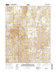 Deerfield SE Kansas Current topographic map, 1:24000 scale, 7.5 X 7.5 Minute, Year 2015