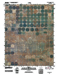 Deerfield SW Kansas Historical topographic map, 1:24000 scale, 7.5 X 7.5 Minute, Year 2009
