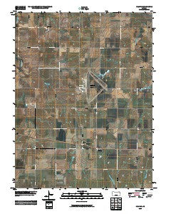 Delavan Kansas Historical topographic map, 1:24000 scale, 7.5 X 7.5 Minute, Year 2009