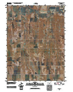 Devizes Kansas Historical topographic map, 1:24000 scale, 7.5 X 7.5 Minute, Year 2009