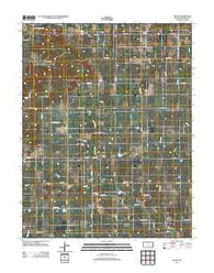 Devon Kansas Historical topographic map, 1:24000 scale, 7.5 X 7.5 Minute, Year 2012