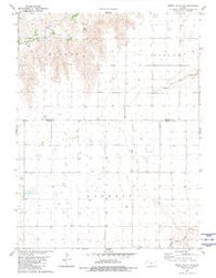 Dewey Ranch SE Kansas Historical topographic map, 1:24000 scale, 7.5 X 7.5 Minute, Year 1981