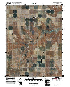Dewey Ranch NW Kansas Historical topographic map, 1:24000 scale, 7.5 X 7.5 Minute, Year 2009