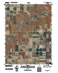 Dewey Ranch SW Kansas Historical topographic map, 1:24000 scale, 7.5 X 7.5 Minute, Year 2009