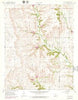 Dexter NE Kansas Historical topographic map, 1:24000 scale, 7.5 X 7.5 Minute, Year 1962