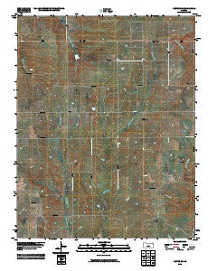 Dexter SW Kansas Historical topographic map, 1:24000 scale, 7.5 X 7.5 Minute, Year 2010