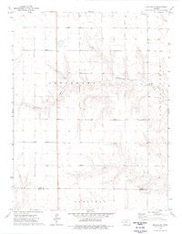 Dighton SW Kansas Historical topographic map, 1:24000 scale, 7.5 X 7.5 Minute, Year 1974
