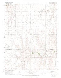 Dodge City NE Kansas Historical topographic map, 1:24000 scale, 7.5 X 7.5 Minute, Year 1968