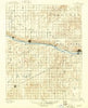 Dodge Kansas Historical topographic map, 1:125000 scale, 30 X 30 Minute, Year 1892