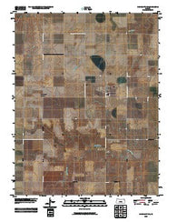 Dodge City NE Kansas Historical topographic map, 1:24000 scale, 7.5 X 7.5 Minute, Year 2009