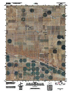 Dodge City SW Kansas Historical topographic map, 1:24000 scale, 7.5 X 7.5 Minute, Year 2009