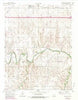 Dorrance SW Kansas Historical topographic map, 1:24000 scale, 7.5 X 7.5 Minute, Year 1956