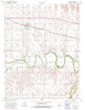 Dorrance Kansas Historical topographic map, 1:24000 scale, 7.5 X 7.5 Minute, Year 1956