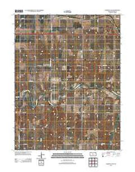 Dorrance SW Kansas Historical topographic map, 1:24000 scale, 7.5 X 7.5 Minute, Year 2012