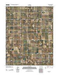 Doster Kansas Historical topographic map, 1:24000 scale, 7.5 X 7.5 Minute, Year 2012