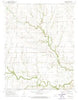 Doster Kansas Historical topographic map, 1:24000 scale, 7.5 X 7.5 Minute, Year 1971