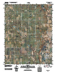Douglass Kansas Historical topographic map, 1:24000 scale, 7.5 X 7.5 Minute, Year 2009