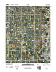 Douglass Kansas Historical topographic map, 1:24000 scale, 7.5 X 7.5 Minute, Year 2012